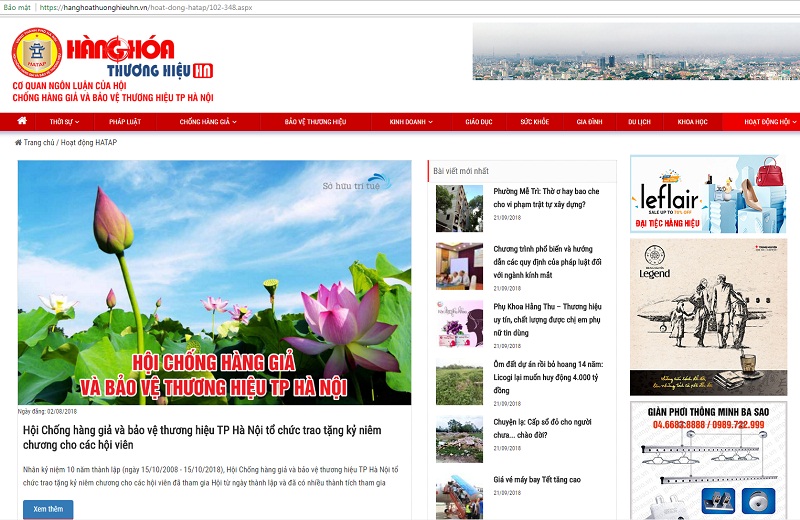 Tuyển phóng viên làm việc cho Tạp chí Hàng hoá & Thương hiệu Hà Nội